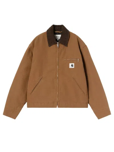 Carhartt W'og Detroit Jacket Woman Marrone