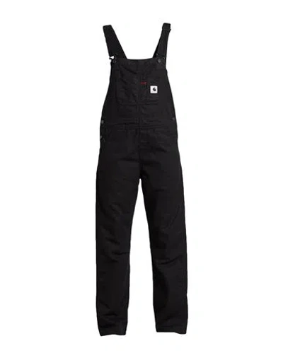 Carhartt Woman Overalls Black Size M Cotton