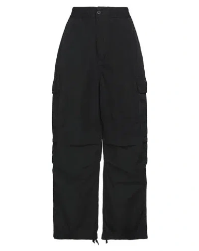 Carhartt Woman Pants Black Size S Cotton In Graphite (grey)