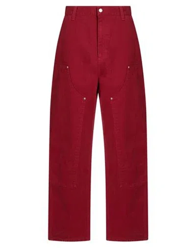 Carhartt Woman Pants Brick Size S Cotton
