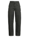 Carhartt Woman Pants Military Green Size 29 Cotton In Black