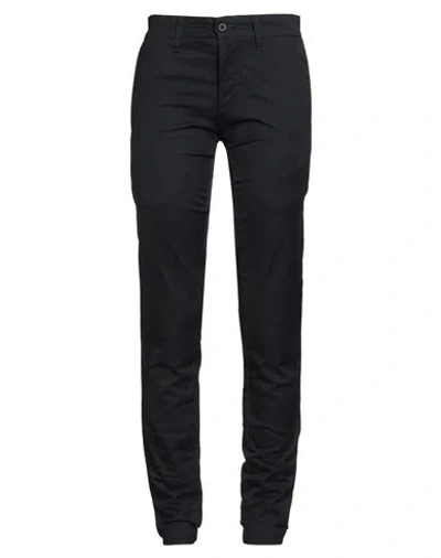 Carhartt Woman Pants Navy Size 27w-32l Cotton, Elastomultiester, Polyester In Blue