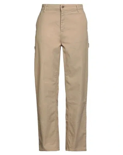 Carhartt Woman Pants Sand Size 31 Cotton, Elastane