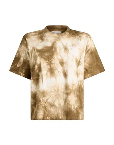 Carhartt Woman T-shirt Khaki Size Xs Cotton In Neutral