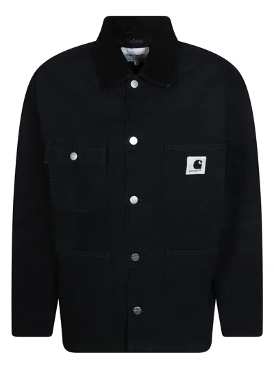 Carhartt Wip Jacket Woman Color Black In Blue
