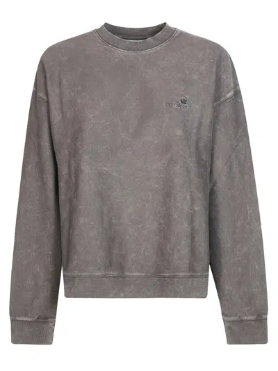 Carhartt Lambert Sweatshirt In Gray