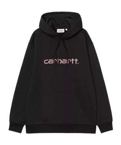 Carhartt Women's Hooded  Sweatshirt In Black