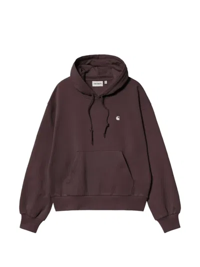 Carhartt Women's Hooded Casey Sweatshirt In Brown