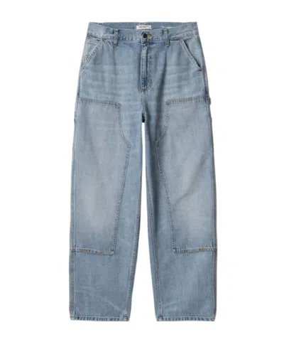 Carhartt Womens Brandon Double Knee Pant In Blue