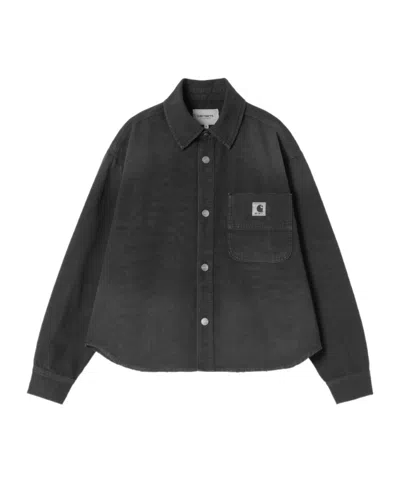 Carhartt Womens Georgia Shirt Jac In Black