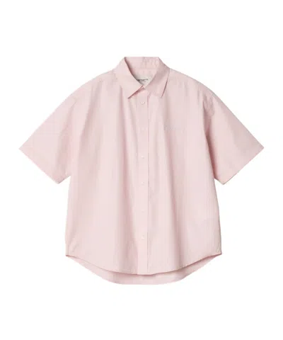 Carhartt Womens Jaxon Shirt In Pink