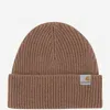 Carhartt Wool Blend Beanie In Brown