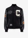 Carhartt Wool Blend Jacket With Alternative Material To Leather Sleeves