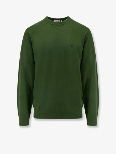 Carhartt Wool Jumper With Logo Embroidery