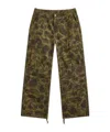 Carhartt Duck Single Knee Trousers In Green