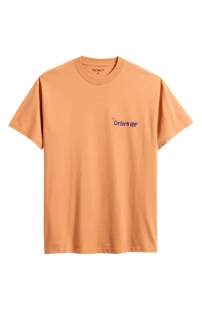 Carhartt Work In Progress All Tools Organic Cotton Graphic T-shirt In Brown