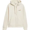 Carhartt Work In Progress American Script Cotton Blend Hoodie In Neutral