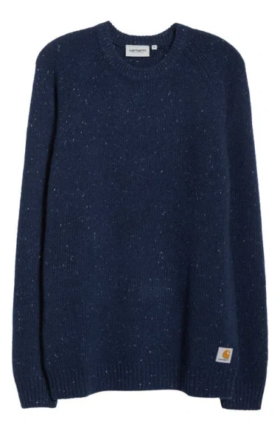 Carhartt Work In Progress Anglistic Sweater In Blue