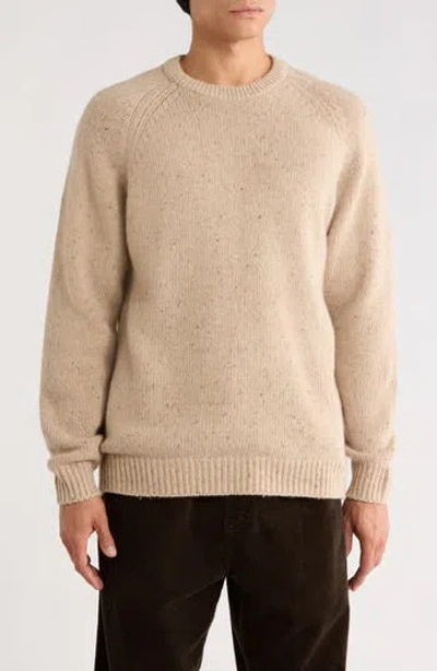 Carhartt Work In Progress Anglistic Sweater In Neutral