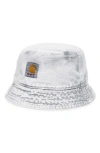 Carhartt Work In Progress Bane Organic Cotton Canvas Bucket Hat In Gray