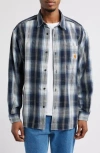 Carhartt Work In Progress Blanton Loose Fit Plaid Button-up Shirt