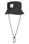 Carhartt Work In Progress Bowden Stretch Nylon Bucket Hat In Black