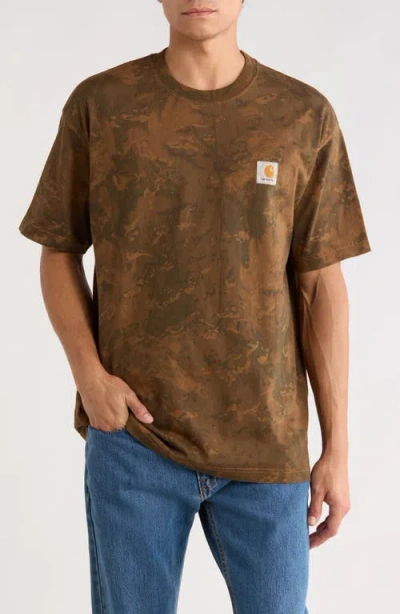 CARHARTT CARHARTT WORK IN PROGRESS CAMO COMBI ORGANIC COTTON T-SHIRT