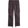 Carhartt Work In Progress Camo Cotton Duck Cargo Pants In Camo Green/graphite Dyed