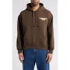 Carhartt Work In Progress Charm Link Hoodie In Brown