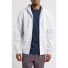 Carhartt Work In Progress Chase Cotton Blend Zip-up Hoodie In White