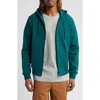 Carhartt Work In Progress Chase Cotton Blend Zip-up Hoodie In Green