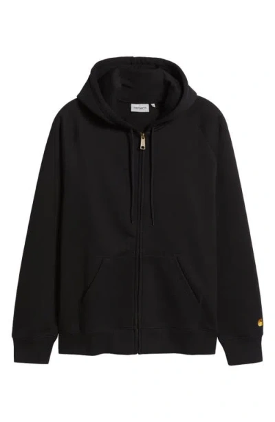 CARHARTT CARHARTT WORK IN PROGRESS CHASE COTTON BLEND ZIP-UP HOODIE