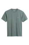 Carhartt Work In Progress Chase Crewneck T-shirt In Green