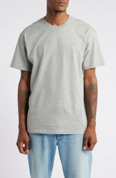 Carhartt S/s Pocket T-shirt In Gray