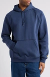 Carhartt Work In Progress Work In Progress Chase Cotton Blend Hoodie In Blue