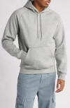 Carhartt Light Grey Cotton Blend Hooded Chase Sweat In Gray