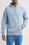 Carhartt Work In Progress Chase Fleece Hoodie In Blue