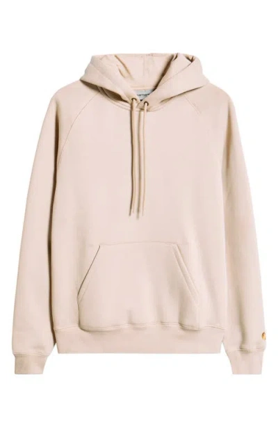 Carhartt Work In Progress Chase Fleece Hoodie In Neutral
