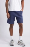 Carhartt Work In Progress Chase Sweat Shorts In Blue/gold