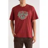 Carhartt Work In Progress Chedda Short Sleeve Graphic T-shirt In Red