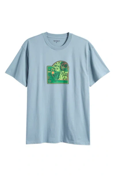Carhartt Work In Progress Chip Graphic T-shirt In Gray
