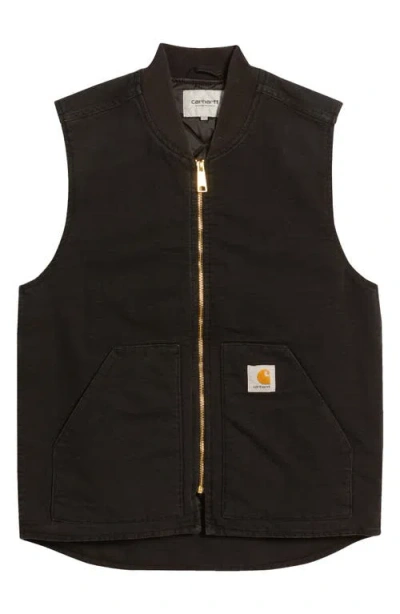 CARHARTT CARHARTT WORK IN PROGRESS CLASSIC ORGANIC COTTON CANVAS VEST