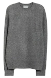 Carhartt Work In Progress Curtis Heathered Crewneck Sweater In Gray