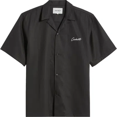 CARHARTT CARHARTT WORK IN PROGRESS DELRAY COTTON & LYOCELL CAMP SHIRT