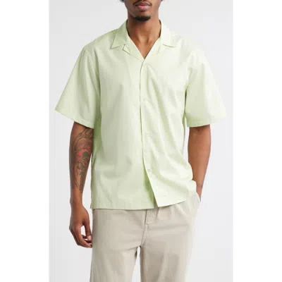 Carhartt Work In Progress Delray Cotton & Lyocell Camp Shirt In White