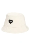 Carhartt Work In Progress Drewe Cotton Twill Bucket Hat In Natural Rinsed