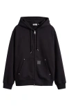 Carhartt Hooded Eldon Sweat Jacket Black In Black