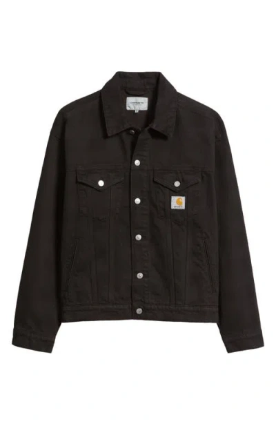 CARHARTT CARHARTT WORK IN PROGRESS EVERSON DENIM TRUCKER JACKET