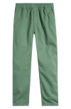 Carhartt Work In Progress Flint Straight Leg Twill Pants In Green
