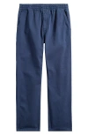 Carhartt Work In Progress Flint Straight Leg Twill Pants In Dusky Blue (garment Dyed)